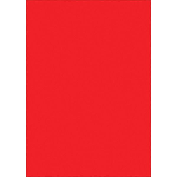 ササガワ タカ印 ケイコーポスター B4判 赤 厚口 13-3191 1セット（100枚：10枚×10袋）（取寄品）
