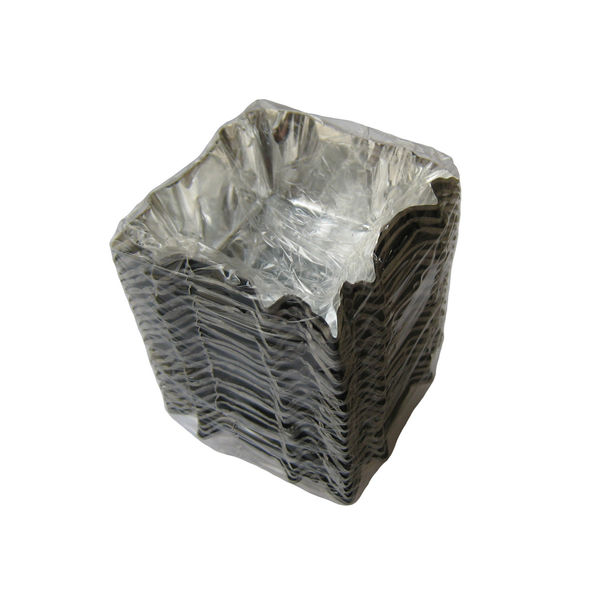 アルミ ホイルケース（スエルケース）四角型バラ（500枚包） 3719100 東洋アルミエコープロダクツ（取寄品） - アスクル