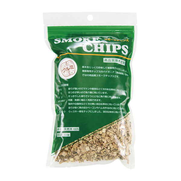 スモークチップ 100g クルミ 5558510 進誠産業（取寄品）