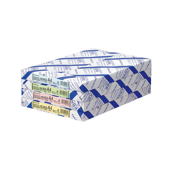 コクヨ（KOKUYO） PPCカラー用紙（共用紙） 76.7g/m2 A4 250枚