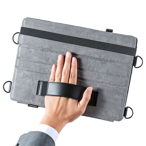 【処分品】サンワサプライ スタンド機能付きショルダーベルトケース （iPad Pro 12.9インチ用） PDA-IPAD1212 1個（直送品）