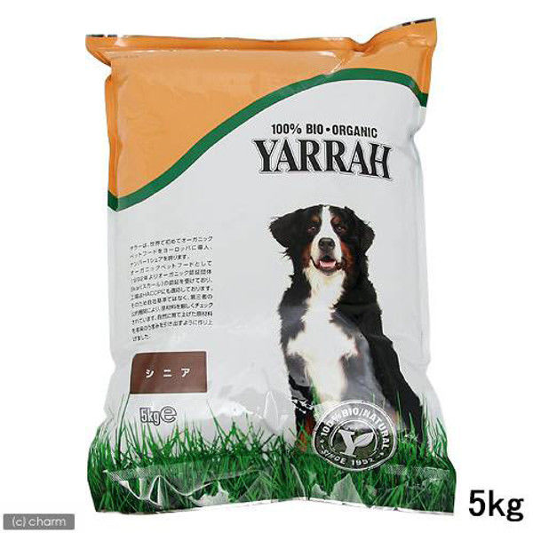 YARRAH（ヤラー） オーガニックドッグフード シニア 5kg 正規品 154593 1個（直送品）