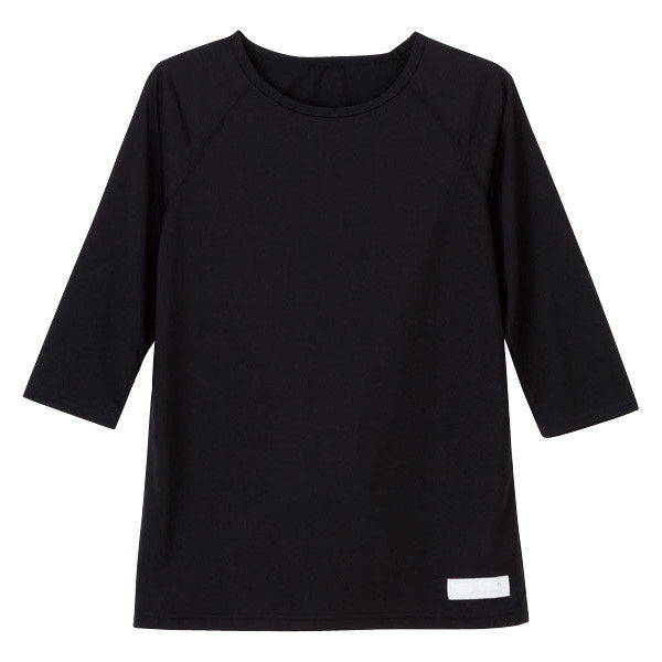 ナガイレーベン 男女兼用Tシャツ LI-5097 チャコール SS 医療白衣 1枚（取寄品）