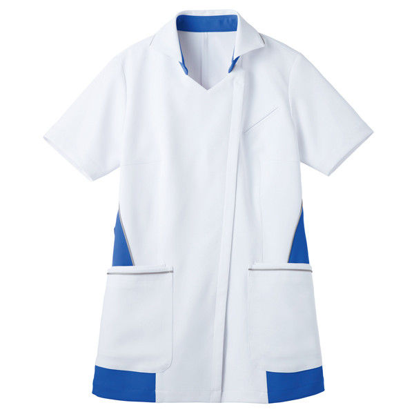 サーヴォ（旧サンペックスイスト） 女性用ジャケット MJAL-1802 ブルー M 医療白衣 1枚（取寄品）
