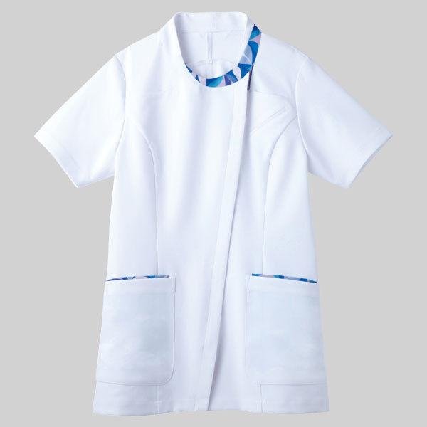 サーヴォ（旧サンペックスイスト） 女性用ジャケット MJAL-1809 ブルー M 医療白衣 1枚（取寄品）