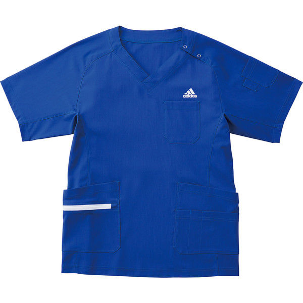 アディダス メンズスクラブ SMS118 フィールドブルー XO KAZEN（カゼン） 医療白衣 1枚（直送品）