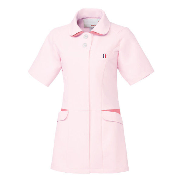 ルコックスポルティフ レディースジャケット UQW1040 ピンク×ピンク LL 医療白衣 1枚（直送品）