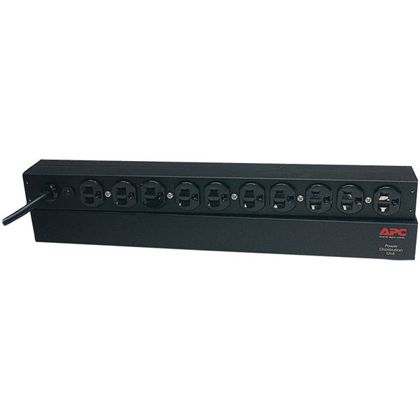 シュナイダーエレクトリック Ｒａｃｋ　ＰＤＵ　Ｂａｓｉｃ　１Ｕ　１５Ａ　１００Ｖ　（１０）　５ー１５Ｒ　５年保証 AP95625W 1式（直送品）