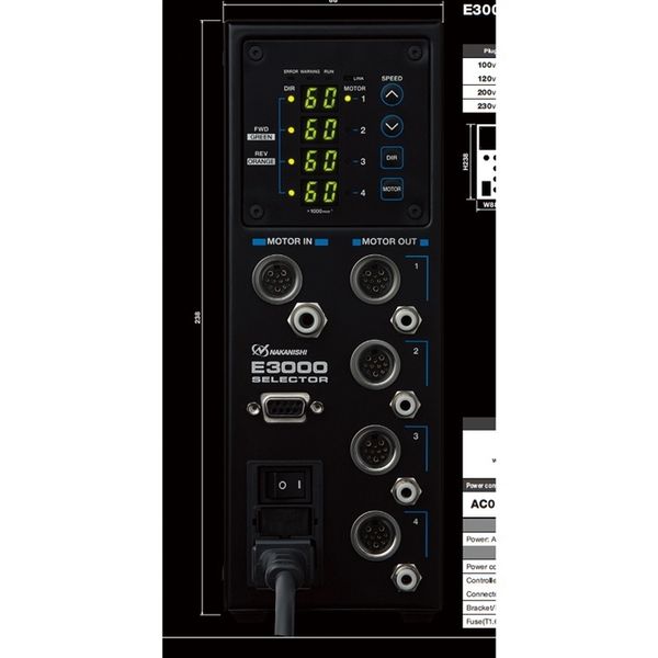 ナカニシ NSK セレクタ 115V (NE212/9781) (新)E3000 NE212-115V 1台（直送品） 51,744円