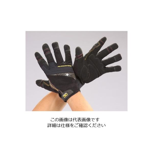 エスコ [M] 作業手袋 EA353GC-17 1セット(2双)（直送品）