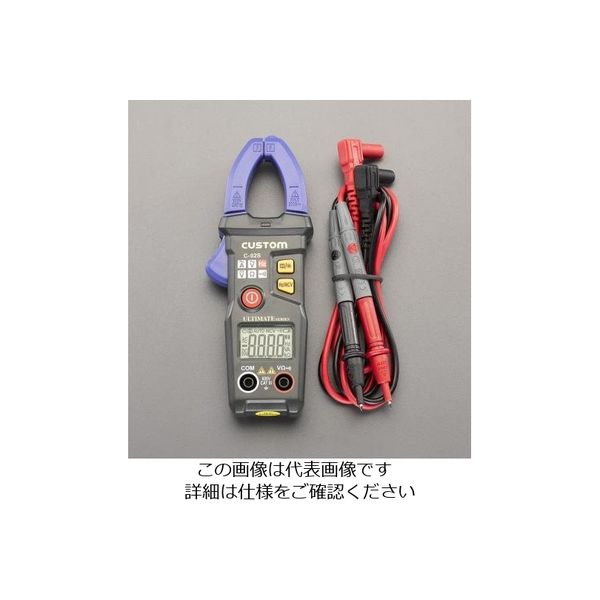 エスコ ミニクランプメーター(デジタル) EA708KC-2 1台（直送品）