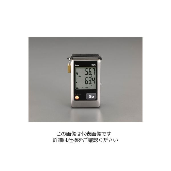 エスコ 温度データロガー(熱電対) EA742GB-81 1個（直送品）