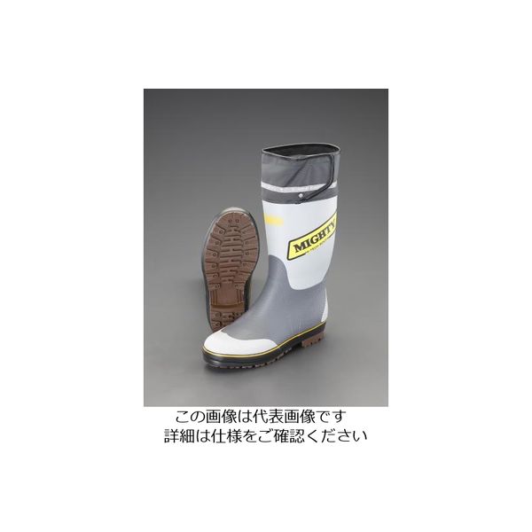 エスコ 25.0cm 耐久長靴(耐油底/ケブラー) EA910ML-25 1足（直送品）