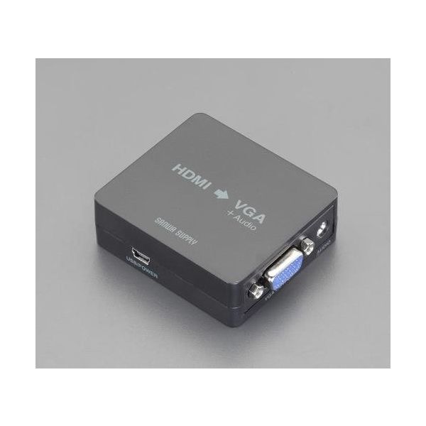 エスコ（esco） ［HDMI-VGA］ 変換コンバーター 1個 EA940P-91（直送品）