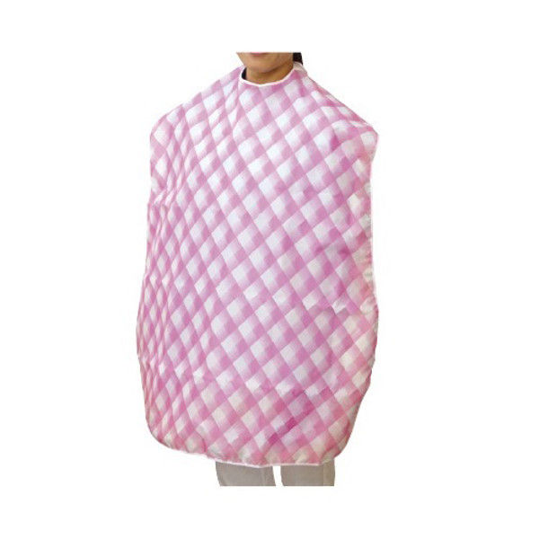 エブノ 食事用エプロン 介護用 (防水タイプ) ピンク 87414202x30 1セット(30枚:1枚×30)（直送品）