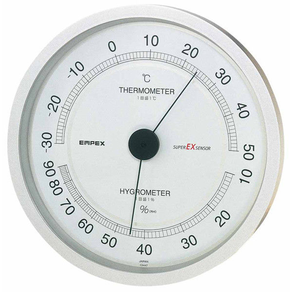 エンペックス気象計 スーパーEX高品質温・湿度計 EX-2747 1個