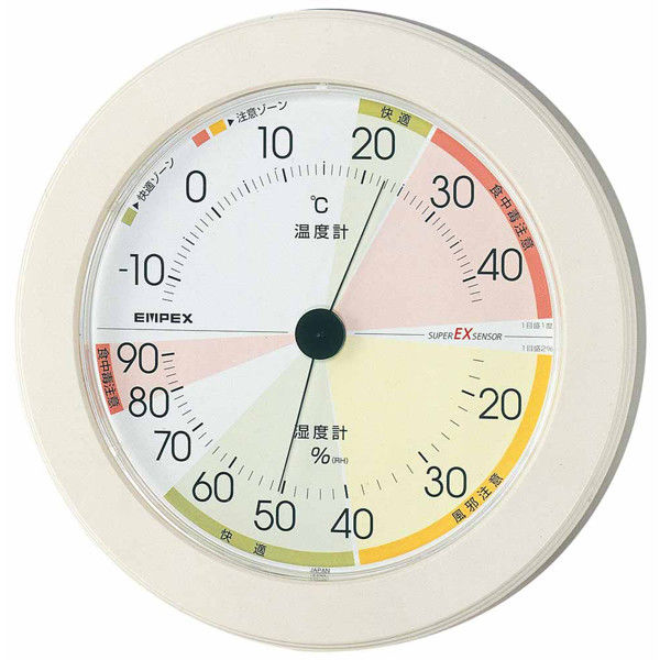 エンペックス気象計 高精度UD温・湿度計 EX-2861 1個
