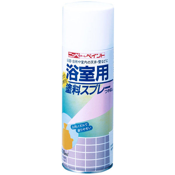 ニッペホームプロダクツ 浴室用塗料スプレー 400ml アイボリー 4976124055201 1セット（6本入）（直送品）