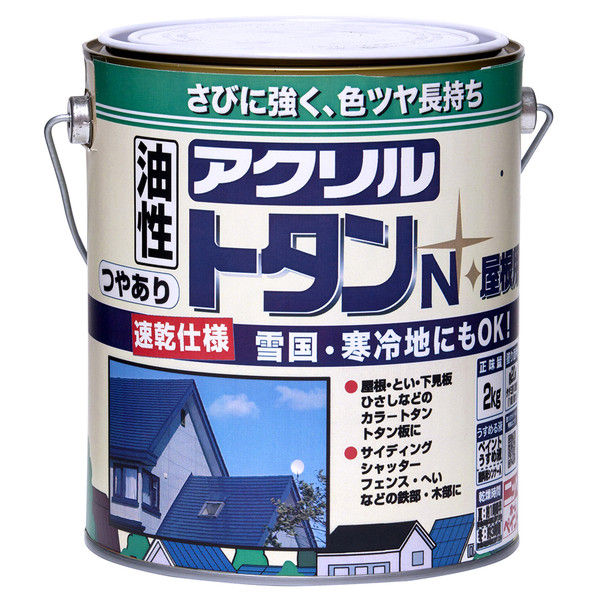 ニッペホームプロダクツ アクリルトタンN屋根用 2kg 空 4976124129124（直送品）