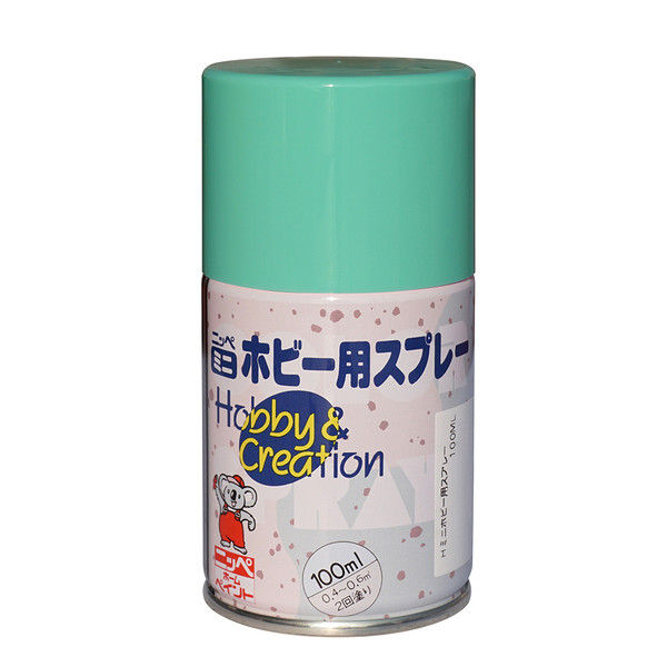 ニッペホームプロダクツ ミニホビースプレー 100ml パステルグリーン 4976124411915 1セット（6本入）（直送品）