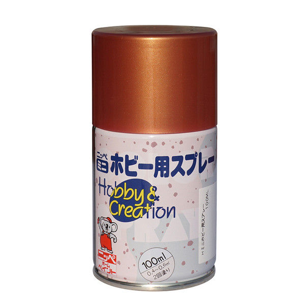 ニッペホームプロダクツ ミニホビースプレー 100ml カツパーメタリック 4976124413919 1セット（6本入）（直送品）