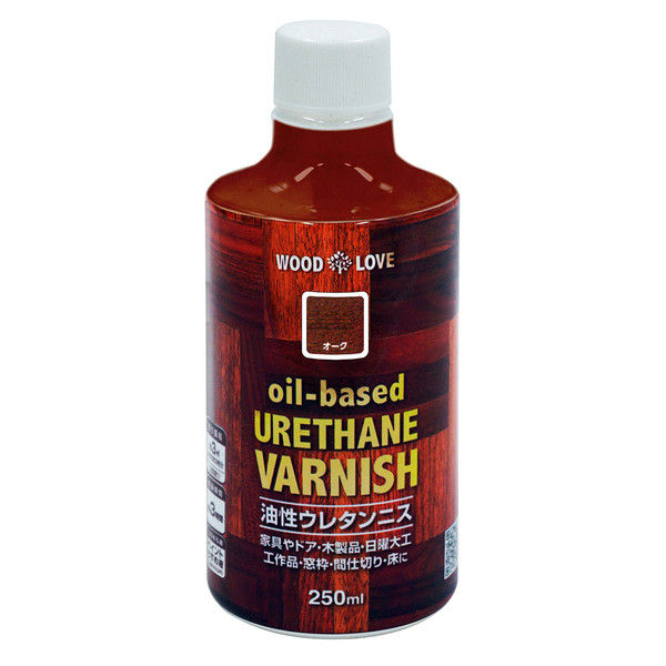 ニッペホームプロダクツ WL油性ウレタンニス 250ml オーク 4976124516429 1セット（6個入）（直送品）