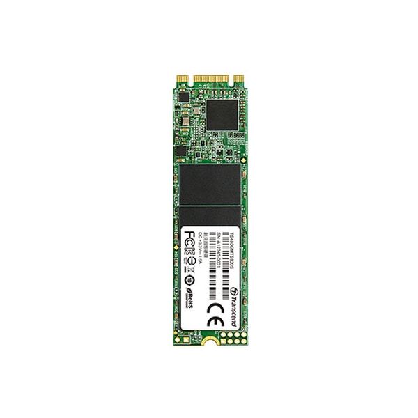 トランセンド 120GB M.2 2280 SSD SATA3 TLC TS120GMTS820S 1個（直送品）