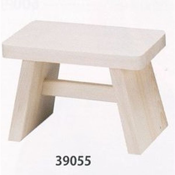 天然木　風呂椅子　M 39055 1個 小柳産業（直送品）