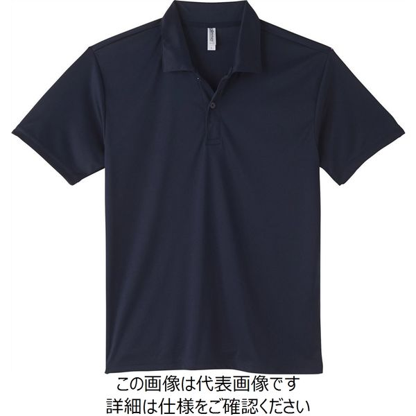 トムス 3.5オンスドライポロシャツ ネイビー S 00351-AIP-031-S 1セット(5枚)（直送品）