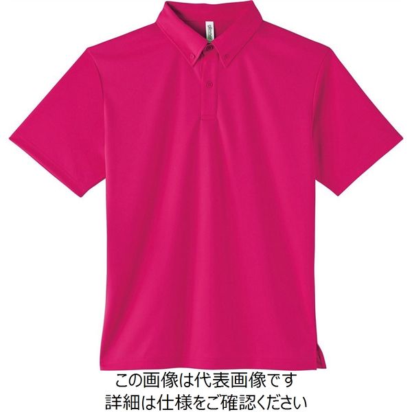トムス 4.4オンスドライBDポロシャツ ホットピンク LL 00313-ABN-146-LL 1セット(5枚)（直送品）