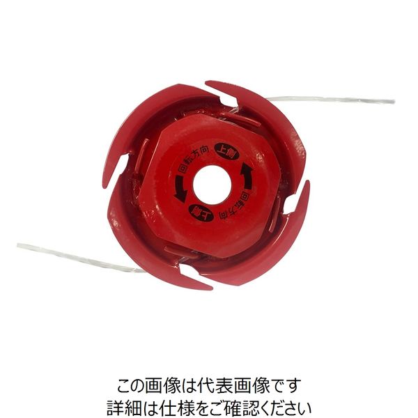 斎藤撚糸 刈払機用手巻式コードホルダー ガッツ 兼用タイプ 90172 1セット(2個)（直送品）