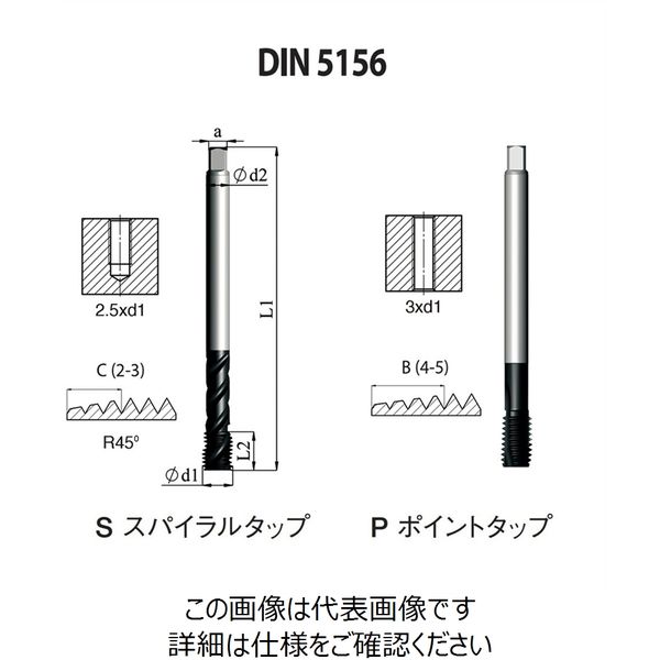 DINー5156 高機能HPCポイントタップ(ウィットワース・パイプねじG) 【PD5156BG1/83XT】 PD5156BG1/83XT（直送品） 39,501円