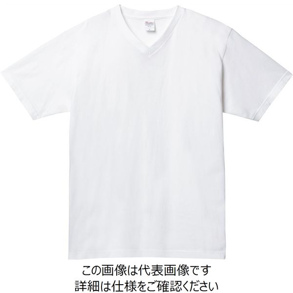 トムス 5.6オンスヘビーウエイトVネックTシャツ ホワイト 3XL 00108-VCT-001-3XL 1セット(5枚)（直送品）