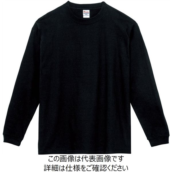 トムス 7.4オンススーパーヘビーウエイト長袖Tシャツ ブラック S 00149-HVL-005-S 1セット(2枚)（直送品）