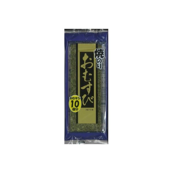 にこにこ ニコニコのり 焼 おむすび 50枚 ×10 メーカー直送 ギフト