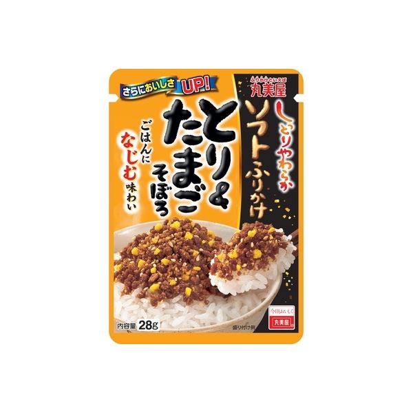 丸美屋 ソフトふりかけ とり＆たまごそぼろ 28g x10 1964087 1箱(10入) 丸美屋食品工業（直送品）