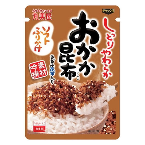 丸美屋 ソフトふりかけ おかか昆布 28g x10 1964088 1箱(10入) 丸美屋食品工業（直送品） - アスクル