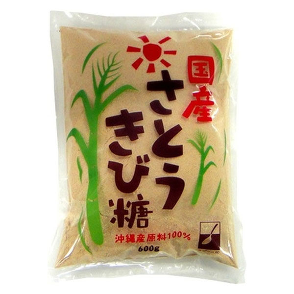 三井製糖 スプーン印 国産 さとうきび糖 600g x10 3126493 1箱(10入)（直送品）