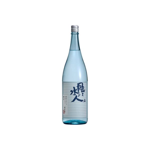 福光屋 清酒 風よ水よ人 純米 爽麗仕込み 1.8L 7012037 1箱(1入)（直送品）