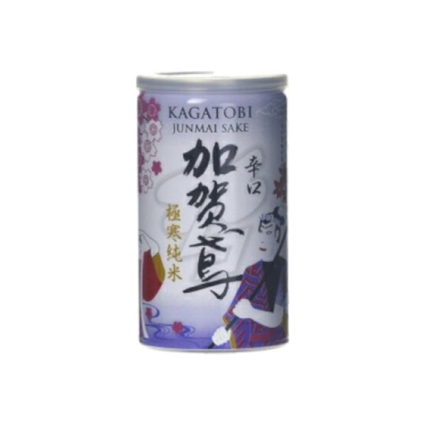 福光屋 加賀鳶 極寒純米辛口 アルミ缶 180ML 7015932 1箱(1入