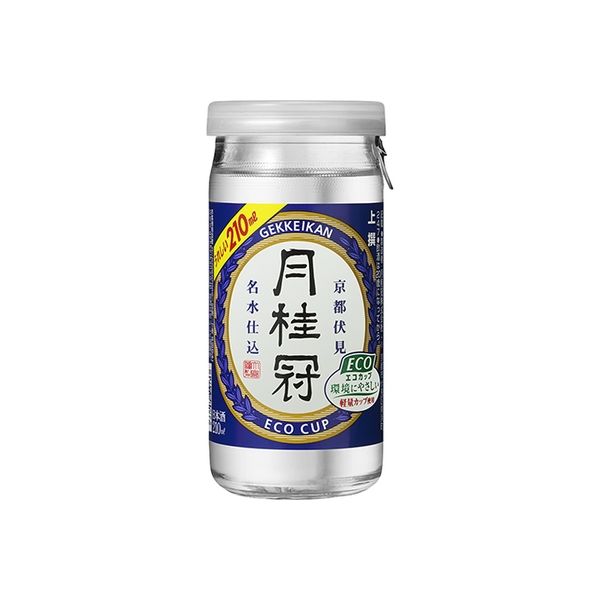 月桂冠 上撰 エコカップ 210ml 7017630 1セット(1個)（直送品） - アスクル