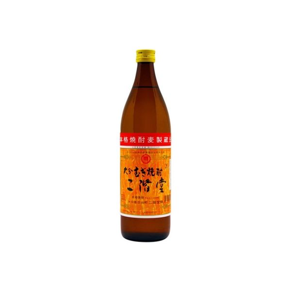 二階堂酒造 単式20° 大分麦焼酎 二階堂 900ml x1 7209041 1箱(1入)（直送品）