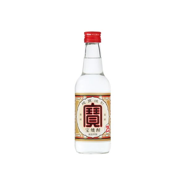 宝酒造 連続25° 宝 丸瓶 360ml x1 7231235 1箱(1入)（直送品）