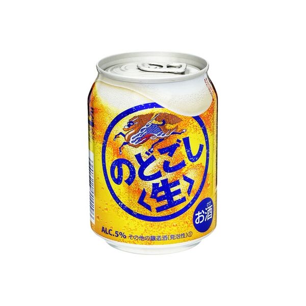 キリンビール キリン のどごし 生 6缶パック 250ml x24 8114490 1セット(24個)（直送品） - アスクル