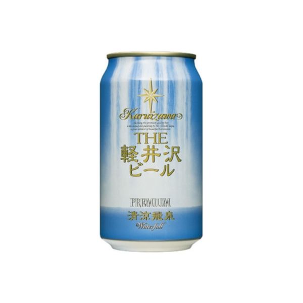 軽井沢ブルワリー ＴＨＥ軽井沢ビール 清涼飛泉 プレミアム 缶 350ml x24 8512185 1箱(24入)（直送品）