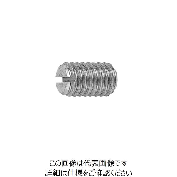 ファスニング J 3カーB 鉄 すり割り付き止めねじ（平先） 1.4 X 2.5 C1000J000014002504 1箱（1000個）（直送品）