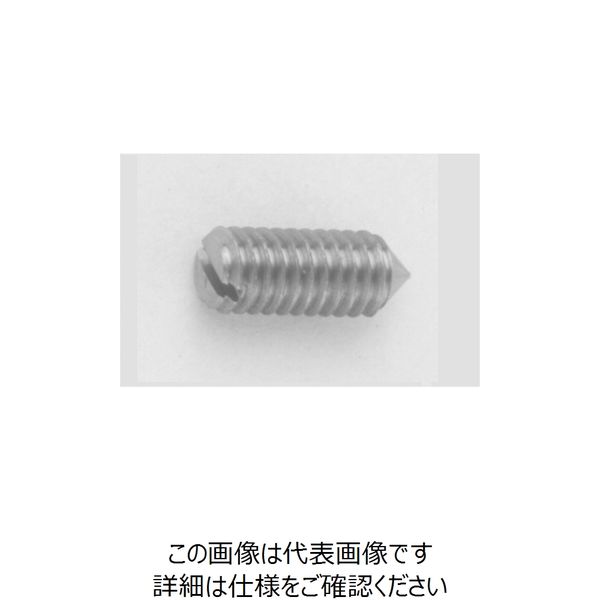 ファスニング J ニッケル 鉄 すり割り付き止めねじ（剣先） X 2.0 C1000J010020002005 1箱（1000個）（直送品）