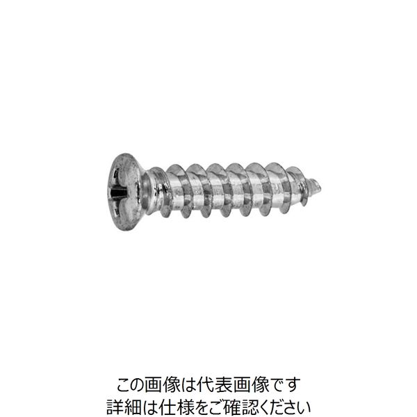 ファスニング J 3カーW 鉄（+）丸皿 小頭 タッピンねじ（1種 A形） 4 X 12 200000070040012003（直送品）