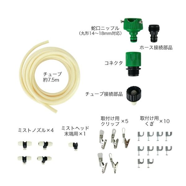 ウィキャン わが家でミストシャワー WJ-710 1個 アスクル