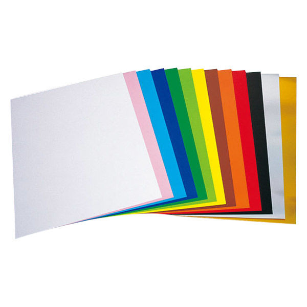 日幼 カラーせいさく紙ジャンボ 54×80cm 金 工作用紙 1セット（90枚：30枚×3）